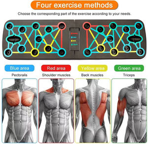 Equipamento de Fitness Multifuncional YETFUL Suporte para Treinamento de Músculos Peitorais Placa de Flexão Dobrável - Product Image 6