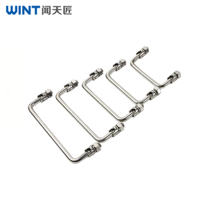 WINT LS506-100mm Carbon Steel Handle Is Suitable for Modern Industrial Equipment Cabinet <strong>Door</strong> Handle Kitchen Cabinet Handle - Product Image 4