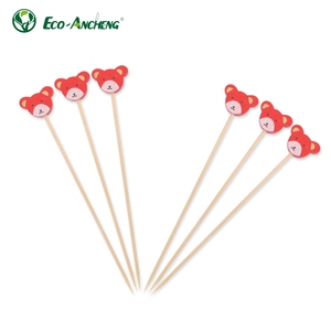 Palillos de Bambú para Cócteles de 15 cm, Brochetas para Barbacoa, Ecológicos, Seguros para Alimentos, Desechables, Modernos, Sencillos y Portátiles para Uso con Alimentos y Frutas - Product Image 5