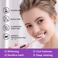 Fabricant OEM/ODM Personnalisé de Dentifrice Blanchissant à la Lumière Froide 7 Jours, Couleur Violet, Parfum Longue Durée, Réparation Chimique pour Usage Domestique