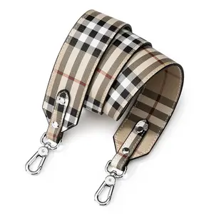 Сумка-мессенджер в британском стиле, двусторонняя модная сменная сумочка на ремне через плечо, с широким ремнем