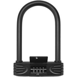 Cadenas de sécurité numérique robuste pour vélo de montagne, avec revêtement en caoutchouc, à code spécial, vente en gros d'usine - Product Image 1