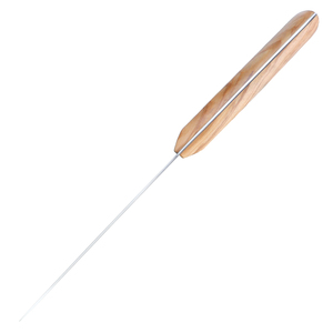 Cuchillo De Chef Damasco De 8 pulgadas, cuchillo De Chef De cocina De Damasco forjado profesional japonés con mango De madera De Olivo - Product Image 5
