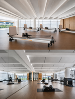 Lit de Pilates en aluminium durable, portable, réglable, écologique, multifonctionnel, pour studio, garantie 3 ans, pour l'équilibre corporel