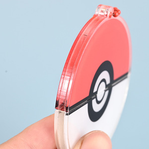 Porte-clés en acrylique, design Poké Ball, cadeau personnalisé de dessin animé pour les fans d'anime - Product Image 1