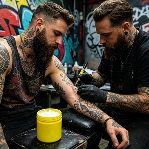 Nueva Crema para Tatuajes 2026, Fórmula Segura y Suave para Estudios de Tatuajes y Salones de Belleza, Envío Rápido Global - Product Image 1
