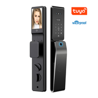 Умный замок из розового золота с 3D-дизайном, IP68, стеклянный, оптом от производителя, дешевый, Tuya TT, цифровые ручки для дверей и окон