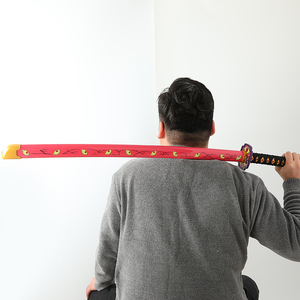 Épées jouets en plastique <span class=keywords><strong>Kokushibou</strong></span> LED, pas chères, pour enfants - Product Image 4