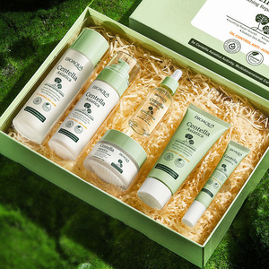 Nouveauté : Coffret de <span class=keywords><strong>Soins</strong></span> Visage Naturels Hydratant, Réparateur et Éclaircissant à la Centella pour la Peau - Product Image 1