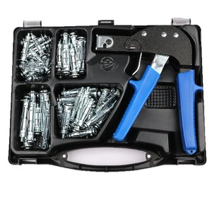 Ensemble de pistolets à rivets creux DZT, 72 pièces, M4 M5, en acier au carbone métrique, pour cloisons sèches, bois, usage domestique - Product Image 2
