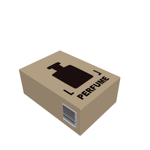 Giấy Kraft tùy chỉnh rỗng chai nước hoa Bao bì hộp mực đen in chai dầu hộp giấy có thể tái chế cho mỹ phẩm - Product Image 3