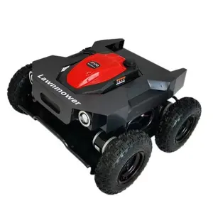 Alientabi OEM/ODM zero volta cortador trator cortador faixas peças barra personalizar controle remoto rc cortador de grama