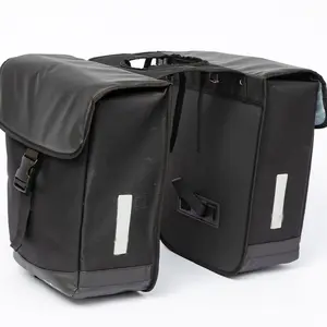 Waterproof Durable Outdoor Travel Riding Saddle Bag Pannier Bag Double Bicycle Bag