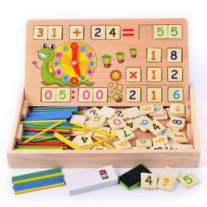 Caja de Dibujo Educativa Multifuncional de Madera para Preescolar, Aprendizaje Montessori, Enseñanza de Matemáticas para Niños - Product Image 1