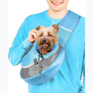 Free sample Single Shoulder <b>Dog</b> Bag Cat Pet <b>Carrier</b> Pet Sling <b>Carrier</b> for Puppy <b>Dog</b> <b>Carrier</b> Sling Bag with Breathable Mesh - Product Image 1