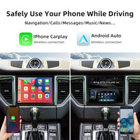 Autoradio stéréo 8.4 pouces Navigation GPS pour Porsche Cayenne Macan Panamera Android 2010-2017 avec CarPlay Bluetooth Mirror Lin