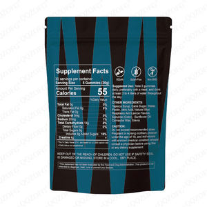 Gomitas de Creatina OEM en Stock, 4g Brute Bites, 150 Unidades, Sabor Frambuesa Azul, Veganas, Suplemento Pre-Entrenamiento para el Crecimiento Muscular y la Energía - Product Image 2