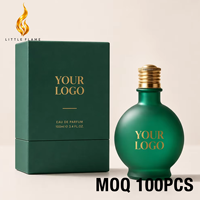 Coffret de Parfums de Luxe Personnalisés à Marque Blanche – Flacon Vert Givré, Eau de Parfum Longue Durée – Fournisseur d'Usine OBM