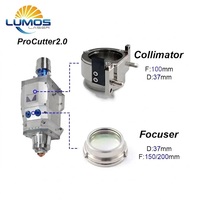 Groupe de lentilles collimatoires D37 F100 de remplacement direct avec support pour l'entretien de la tête laser CNC Precitec Procutter 2.0