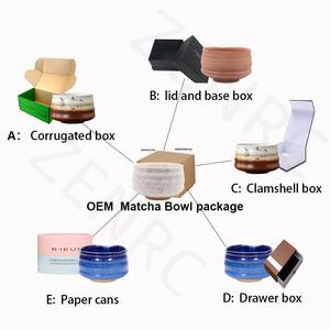 <span class=keywords><strong>Benuo</strong></span> Morden Bol à thé Matcha en verre texturé transparent de luxe résistant à la chaleur Bol à Matcha en verre de cérémonie - Product Image 6