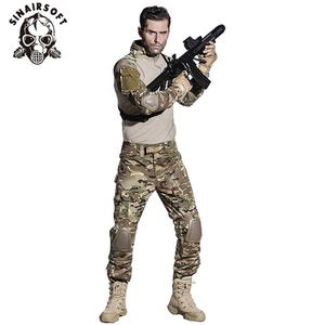 Traje de Camuflaje Táctico Frog Multi-camo, Uniforme de Combate con Rodilleras - Product Image 2