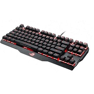 Clavier mécanique sans fil pour jeux Rog Claymore Core, Cherry MX Red, rétroéclairage RVB programmable pour PC et console - Product Image 1