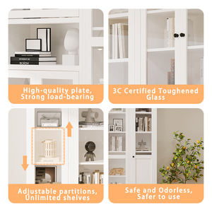 خزانة ملابس من الصلب بتصميم حديث مزخرف ، خزانة خزانة معدنية معلقة على الحائط لغرفة النوم ، أثاث منزلي - Product Image 6