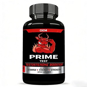 Private Label Leistungsstarke Kapseln für Männer Power Enhance Pillen Maca Mann Power Plus Hartkapsel Energie-Nahrungsergänzungsmittel - Product Image 1