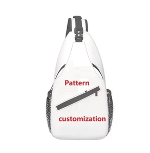 Custom logo Design Crossbody Sling Bag Shoulder Backpack Chest Bag Casual Daypack Outdoor