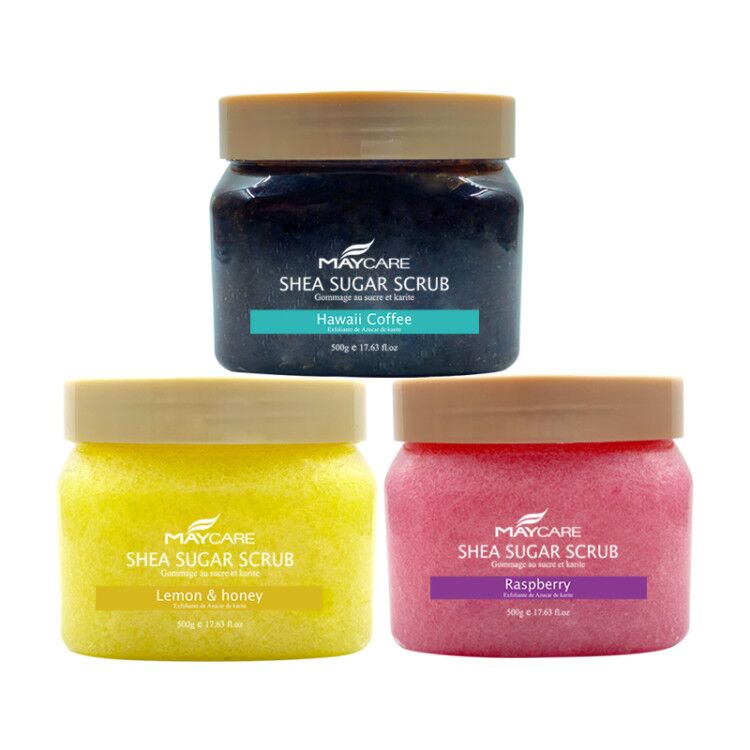 Organic Customized Label Tea Tree Oil Facial And Body Herbal Scrub OEM