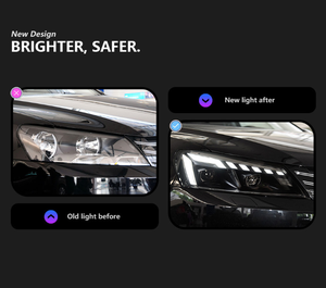 Gruppo Fari a LED per Volkswagen <span class=keywords><strong>Passat</strong></span> <span class=keywords><strong>B7</strong></span> 2011-2016 - Product Image 3