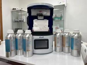 Imprimante 3D dentaire professionnelle <span class=keywords><strong>Ifun</strong></span> Mini Giant PRO 3D 6,6 pouces 4k Mono LCD, équipements de production pour la dentisterie - Product Image 2