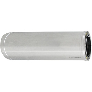 ท่อปล่องไฟสแตนเลส 304 แบบสองชั้น ขนาด 50 ซม. x 150-200 มม. เชื่อมแบบ ERW พร้อมเคลือบสี - Product Image 1