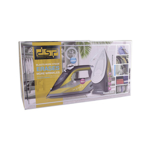 Plancha de Vapor Dsp con Suela de Cerámica, Plancha Eléctrica Doméstica de Alta Potencia - Product Image 4