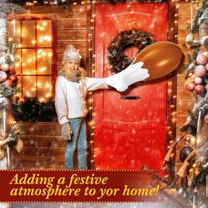 Cuisse de dinde gonflable en PVC – Décoration de fête de Thanksgiving durable et imperméable - Product Image 6