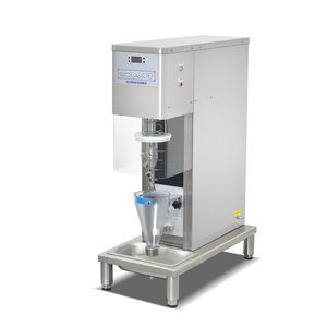 Miscelatore Automatico per Gelato, Mini Macchina per Gelato da Banco, Macchina Commerciale per Gelato Fai-da-Te per Caffetterie e Bar - Product Image 1