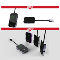 Fuallwin Adaptador Inalámbrico con IA para Auto, Android Auto, CarPlay, Dongle con 1 Año de Garantía para Cadillac CT5/CTS, Salida Tipo-C/USB