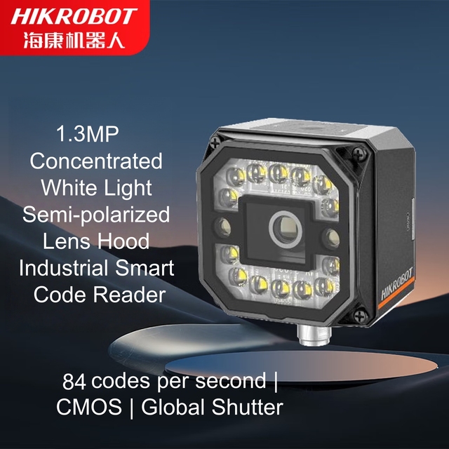 Hikrobot MV-ID3013PM Industrial Grade Fixed Mount Barcode Reader Machine Vision Code Reader Full Industry Automation Integration