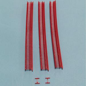 ماركة هونغ كونغ نايلون مرنة I-Pin 5*7 أحمر علامة بلاستيكية جولات مع تقنية مضفر غير قابلة للتمديد - Product Image 2