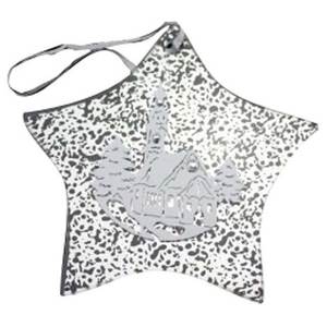 12 pièces d'ornements en verre cristal en forme d'étoile de taille personnalisée, boules de Noël en verre pour la décoration de la maison, artisanat, PACK D'ORNEMENTS ÉTOILES EN VERRE - Product Image 1