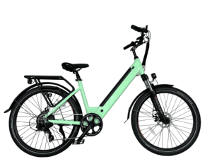 Bicicleta Eléctrica para Mujer, 27.5 Pulgadas, 48V, Bicicleta Eléctrica Urbana con Batería de Litio de 15Ah - Product Image 1