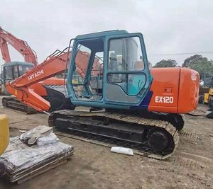 Excavadora Pequeña Hitachi EX120 de 11.5 Toneladas, Usada, de Alta Calidad, Original, en Venta - Product Image 4