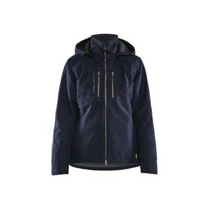 BLAKLADER - 497219778699S Chaqueta de concha forrada ligera para mujer Azul marino oscuro/Negro-EAN 7330509818138 CHAQUETAS DE TRABAJO - Product Image 1