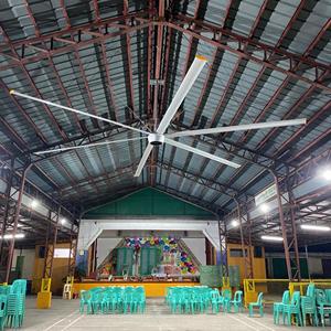 Nhà máy trực tiếp AC động cơ quạt trần dễ dàng thiết lập điều khiển từ xa cho khách sạn ngoài trời hộ gia đình chúng tôi cắm vật liệu kim loại - Product Image 4