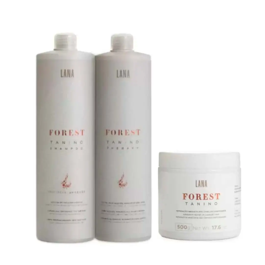 Forest Tanino Step 1 And 2 Without Formaldehyde + Repair Cream 500g FOREST TANiNO STEP 1 AND 2 WITHOUT FORMOL