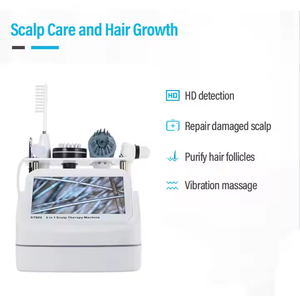 5 IN1 Oxigênio Spray Crescimento do cabelo Varinha de alta freqüência Bio Escova Scalp Massagem Hair Analyzer Scalp Testing Hair Analysis Machine - Product Image 2