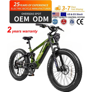 <span class=keywords><strong>Bicicleta</strong></span> Eléctrica para Adultos EU <span class=keywords><strong>Cyrusher</strong></span> Ranger 2.0, Motor Trasero sin Escobillas de 250W, Todoterreno, Batería de 52V 20Ah, Neumático Grueso de 26 Pulgadas - Product Image 1