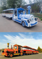 Prix d'usine Offre Spéciale aire de jeux pour enfants parc d'attractions Trackless Train Train électrique à vendre