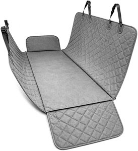 Housse de siège de voiture imperméable pour chien, hamac pour animal de compagnie, coussin de siège auto pour siège arrière, fond rigide, coussin de siège auto antidérapant pour chien - Product Image 2