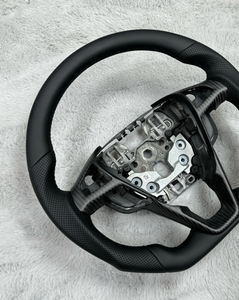 Volante de Fibra de Carbono Real para <span class=keywords><strong>Ford</strong></span> Everest, Modelo <span class=keywords><strong>2016</strong></span>, LED Inteligente, Pieza de Auto de Alta Calidad a <span class=keywords><strong>Precio</strong></span> de Fábrica YLC - Product Image 4